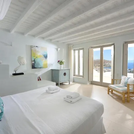 Villa Divine - 10 Bedrooms In Ornos, Tennis Court *