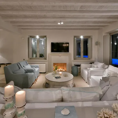 Divine - 10 Bedrooms In Ornos, Tennis Court Ornos (Mykonos)