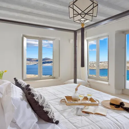 Villa Divine - 10 Bedrooms In Ornos, Tennis Court *