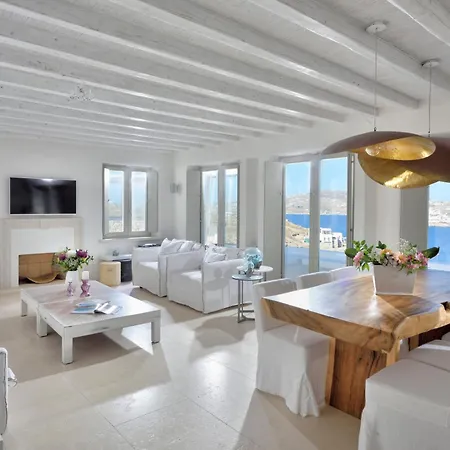 Divine - 10 Bedrooms In Ornos, Tennis Court Villa