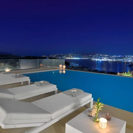 Villa Divine - 10 Bedrooms In Ornos, Tennis Court Ornos (Mykonos)