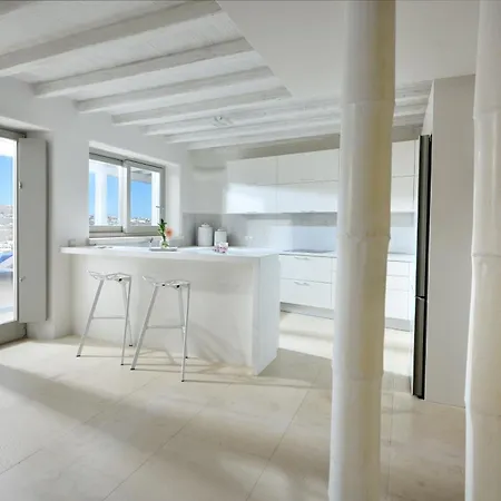 Divine - 10 Bedrooms In Ornos, Tennis Court Villa