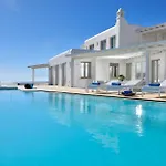 Villa Divine - 10 Bedrooms In Ornos, Tennis Court *