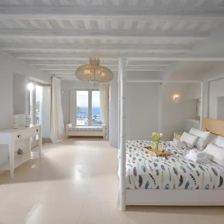 Villa Divine - 10 Bedrooms In Ornos, Tennis Court