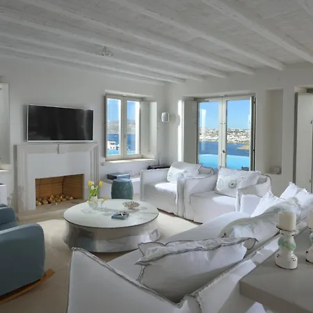 Divine - 10 Bedrooms In Ornos, Tennis Court Villa *