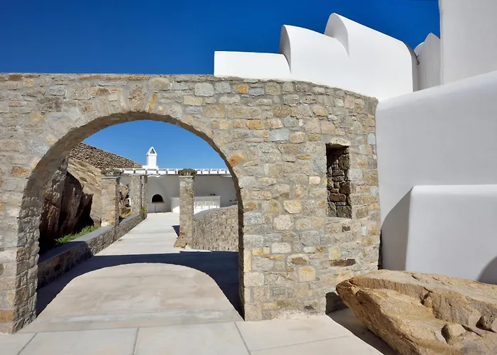 빌라 Divine - 10 Bedrooms In Ornos, Tennis Court *