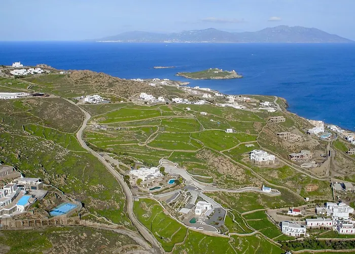 빌라 Divine - 10 Bedrooms In Ornos, Tennis Court *