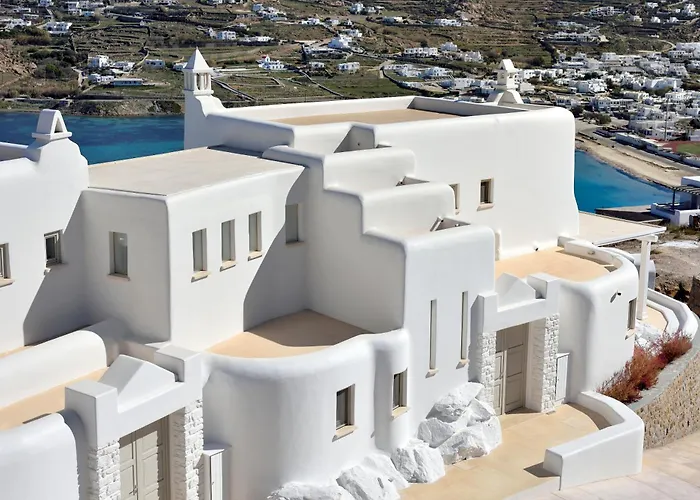 Divine - 10 Bedrooms In Ornos, Tennis Court 빌라