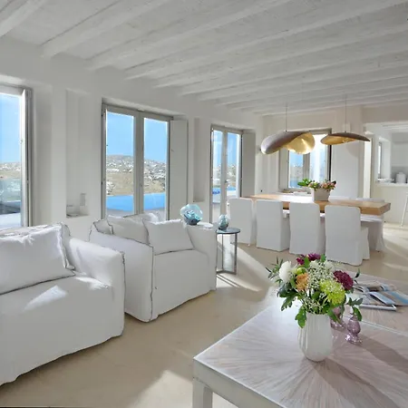 Divine - 10 Bedrooms In Ornos, Tennis Court Villa
