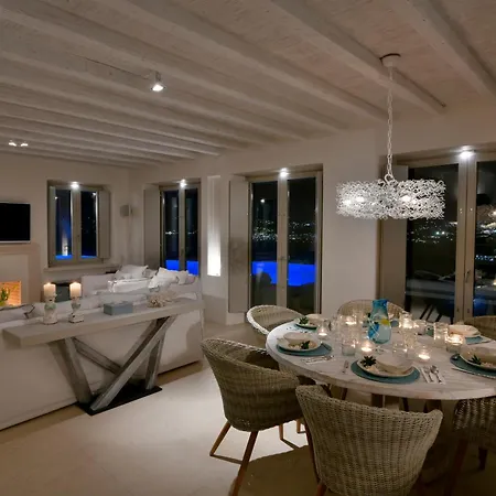 Villa Divine - 10 Bedrooms In Ornos, Tennis Court